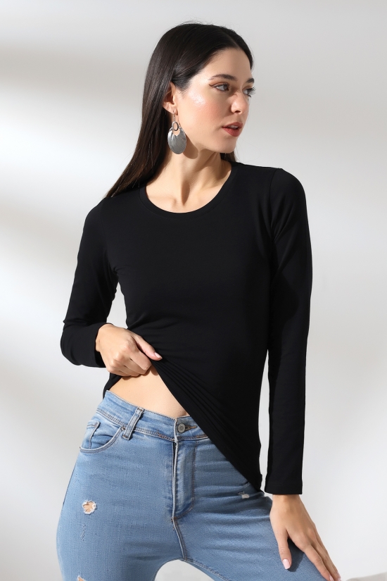 19646 BAYAN UZUN KOL BİSİKLET YAKA BADY 