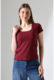 21069 KADIN KISA KOL KARE YAKA BADY 