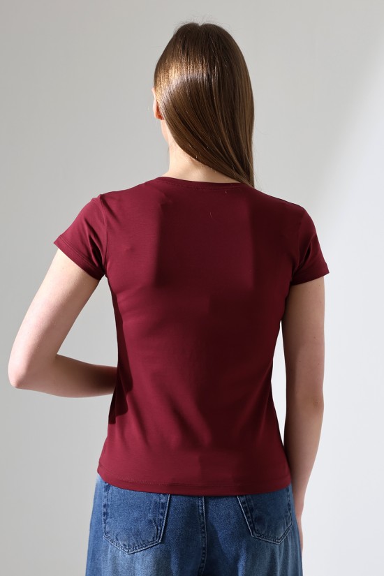 21069 KADIN KISA KOL KARE YAKA BADY 