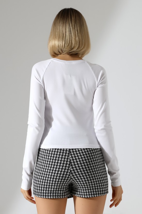 21948 KADIN UZUN KOL GENİŞ V YAKA FULL LYC RİBANA TSHIRT 21948 KADIN UZUN KOL GENİŞ V YAKA FULL LYC RİBANA TSHIRT