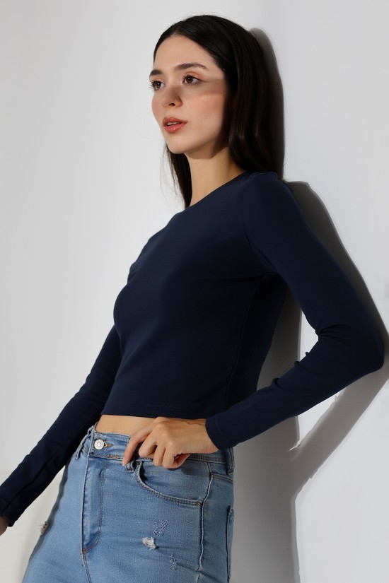 21651 KADIN FULL LYC COMPACK PENYE RİB UZUN KOL DİK BİSİKLET YAKA TSHIRT 21651 KADIN FULL LYC COMPACK PENYE RİB UZUN KOL DİK BİSİKLET YAKA TSHIRT