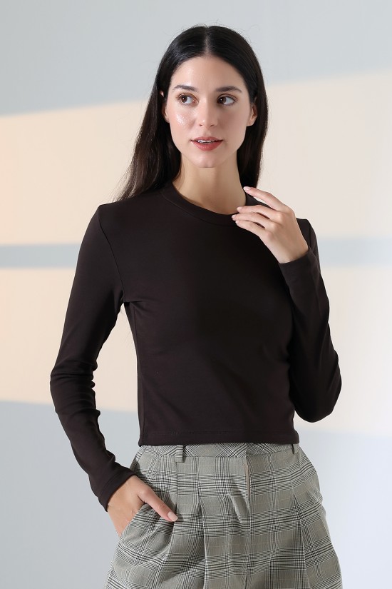 21651 KADIN FULL LYC KOMPAKT PENYE RİB UZUN KOL DİK BİSİKLET YAKA TSHIRT 21651 KADIN FULL LYC KOMPAKT PENYE RİB UZUN KOL DİK BİSİKLET YAKA TSHIRT