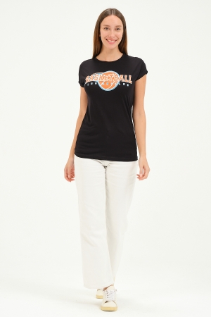 20226 BASKETBALL BASK. KADIN KISA KOLU BEDENDE VSK TSHIRT