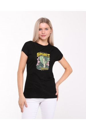 20602 SPİRİT COBRA BASK. KADIN KISA KOLU BEDENDE VSK TSHIRT