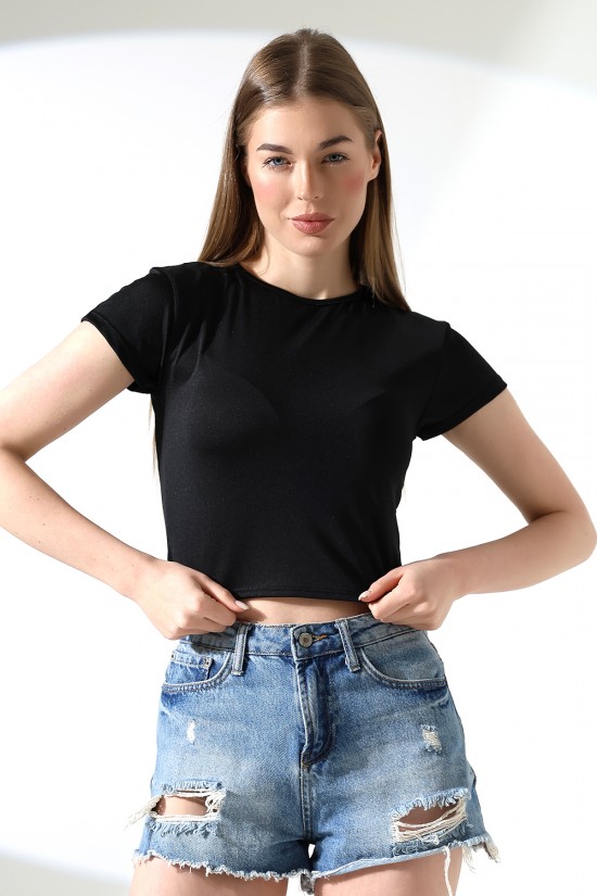 21974 KADIN FULL LYC MİKRO BİSİKLET YAKA TSHIRT 21974 KADIN FULL LYC MİKRO BİSİKLET YAKA TSHIRT