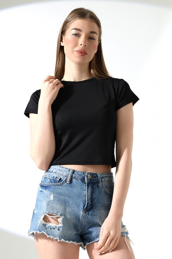 21974 KADIN FULL LYC MİKRO BİSİKLET YAKA TSHIRT 21974 KADIN FULL LYC MİKRO BİSİKLET YAKA TSHIRT