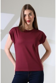 21979 KADIN BİSİKLET YAKA KOL EVİ PARÇALI TSHIRT 21979 KADIN BİSİKLET YAKA KOL EVİ PARÇALI TSHIRT