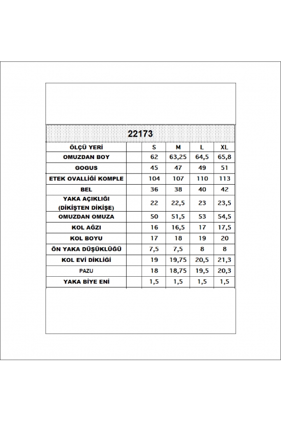 22173 KADIN BİSİKLET YAKA KISA KOL ÖN VE ARKA BEDEN PARÇALI ALTI VOLANLI PAMUKLU BLUZ 