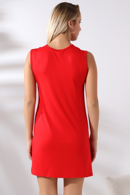 20390 BAYAN LYC VSK UZUN KOLSUZ TUNİK 