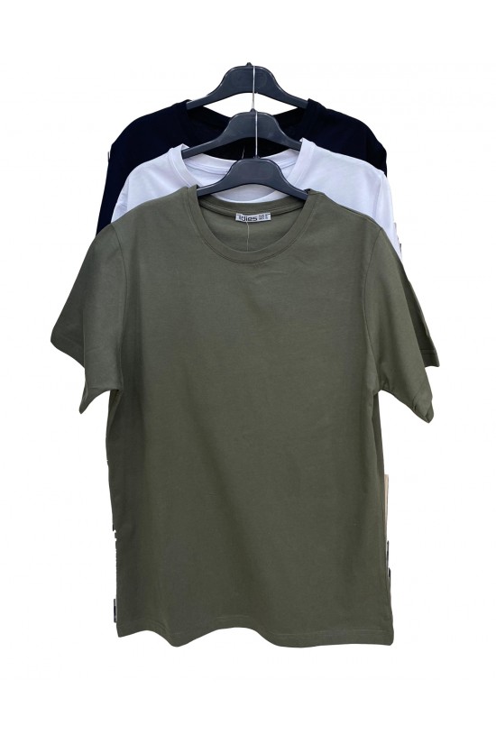 31751 - 3'LÜ PAKET  ERKEK BASİC COMFORT FİT  KISA KOL BİSİKLET YAKA PAMUKLU TSHIRT 