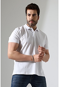 21844 ERKEK REGULAR FİT KISA KOL PİKE POLO YAKA TSHIRT 