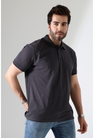 21844 ERKEK REGULAR FİT KISA KOL PİKE POLO YAKA TSHIRT 