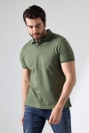 21844 ERKEK REGULAR FİT KISA KOL PİKE POLO YAKA TSHIRT 