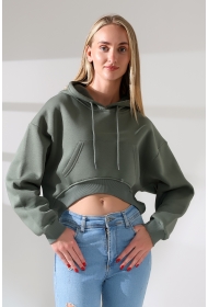 21968 KADIN 3 İP PENYE KOMPAKT ŞARDONLU SALAŞ ÖN ETEĞİ İÇE DOĞRU OVAL KAPŞONLU KANGURU CEPLİ SWEATSHIRT 21968 KADIN 3 İP PENYE KOMPAKT ŞARDONLU SALAŞ ÖN ETEĞİ İÇE DOĞRU OVAL KAPŞONLU KANGURU CEPLİ SWEATSHIRT