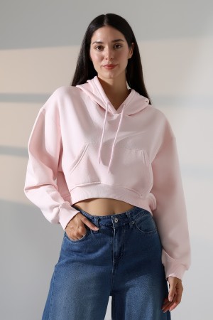 21968 KADIN 3 İP PENYE KOMPAKT ŞARDONLU SALAŞ ÖN ETEĞİ İÇE DOĞRU OVAL KAPŞONLU KANGURU CEPLİ SWEATSHIRT 21968 KADIN 3 İP PENYE KOMPAKT ŞARDONLU SALAŞ ÖN ETEĞİ İÇE DOĞRU OVAL KAPŞONLU KANGURU CEPLİ SWEATSHIRT