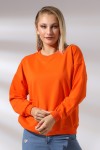 20814 BAYAN OVERSİZE 2İP SALAŞ GENİŞ SWETSHIRT