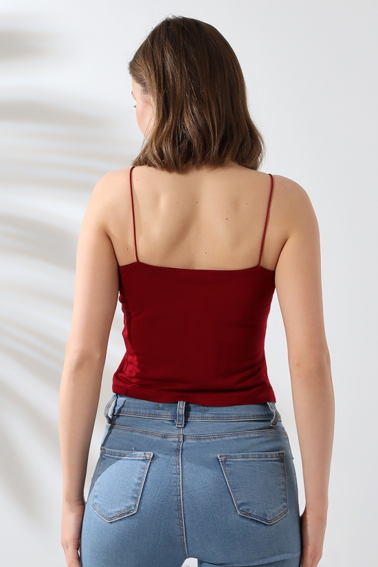 19282 BAYAN LASTİK İP ASKILIKISA TULUM ATLET 