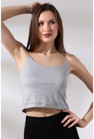 19282 KADIN LASTİK İP ASKILIKISA TULUM ATLET 