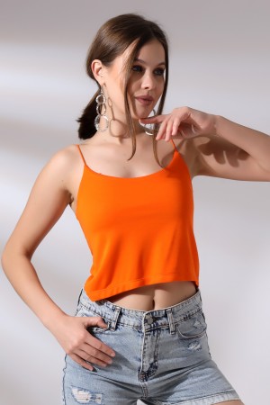 19282 KADIN LASTİK İP ASKILIKISA TULUM ATLET 