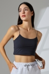 20544  BAYAN LYC COMP. LASTİK İP ASKILI BÜSTİYER  KISA CROP TULUM ATLET 