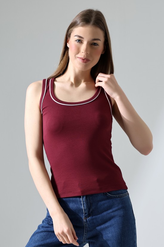 21870 KADIN BİYE ARASI GARNİ ARABİYELİ FULL LYC KOMPAKT PENYE RİB.SIRTI KAPALI İNCE ATLET 21870 KADIN BİYE ARASI GARNİ ARABİYELİ FULL LYC KOMPAKT PENYE RİB.SIRTI KAPALI İNCE ATLET