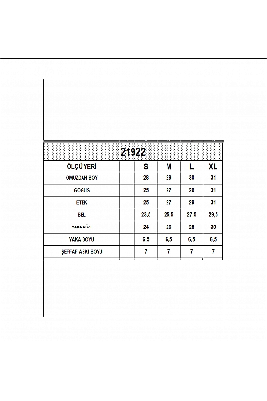 21922 KADIN MADONNA YAKA FULL LYC VSK RİBANA STRAPLEZ ATLET 