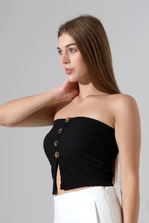 22057 KADIN JAKARLI VİYANA ÖNÜ 4 DÜĞMELİ STRAPLEZ ATLET 