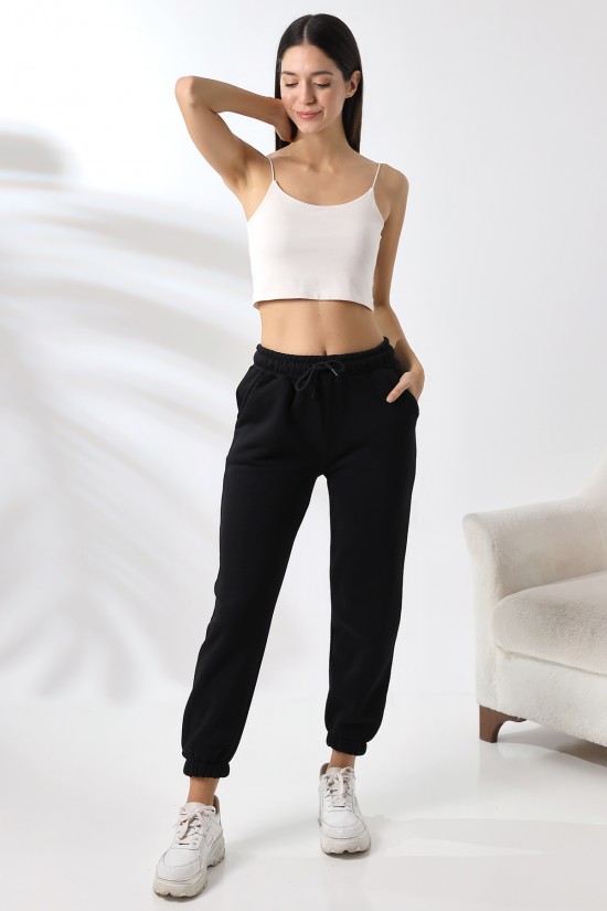 21629 KADIN 3 İP PENYE COMPACK ŞARDONLU CEPLİ PAÇASI LAST EŞOFMAN PANTOLON 21629 KADIN 3 İP PENYE COMPACK ŞARDONLU CEPLİ PAÇASI LAST EŞOFMAN PANTOLON