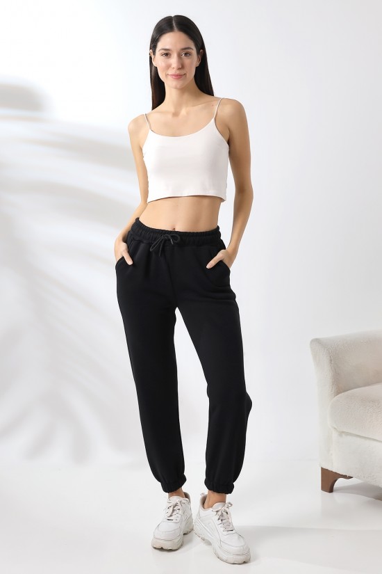 21629 KADIN 3 İP PENYE COMPACK ŞARDONLU CEPLİ PAÇASI LAST EŞOFMAN PANTOLON 21629 KADIN 3 İP PENYE COMPACK ŞARDONLU CEPLİ PAÇASI LAST EŞOFMAN PANTOLON