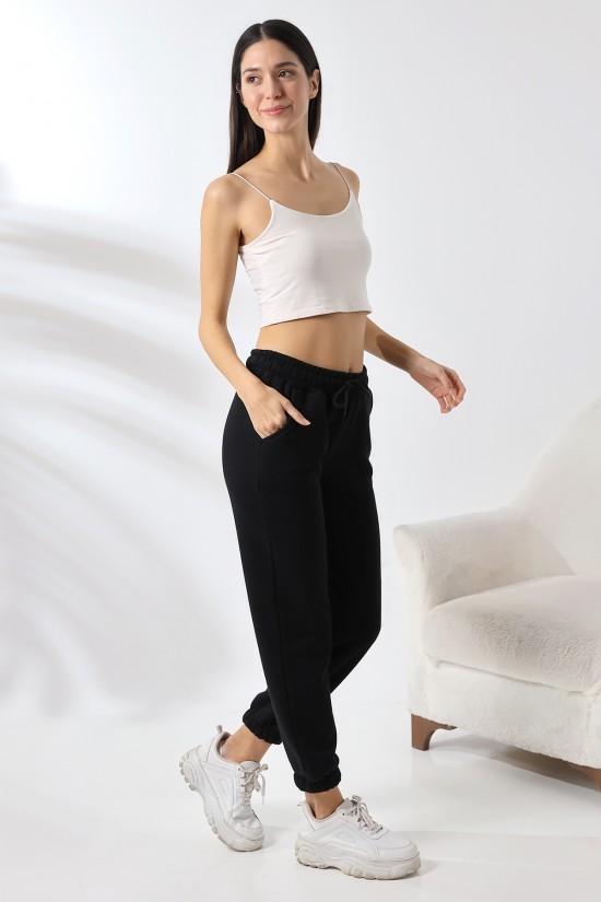 21629 KADIN 3 İP PENYE COMPACK ŞARDONLU CEPLİ PAÇASI LAST EŞOFMAN PANTOLON 21629 KADIN 3 İP PENYE COMPACK ŞARDONLU CEPLİ PAÇASI LAST EŞOFMAN PANTOLON