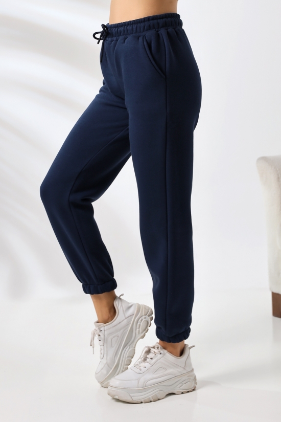 21629 KADIN 3 İP PENYE COMPACK ŞARDONLU CEPLİ PAÇASI LAST EŞOFMAN PANTOLON 