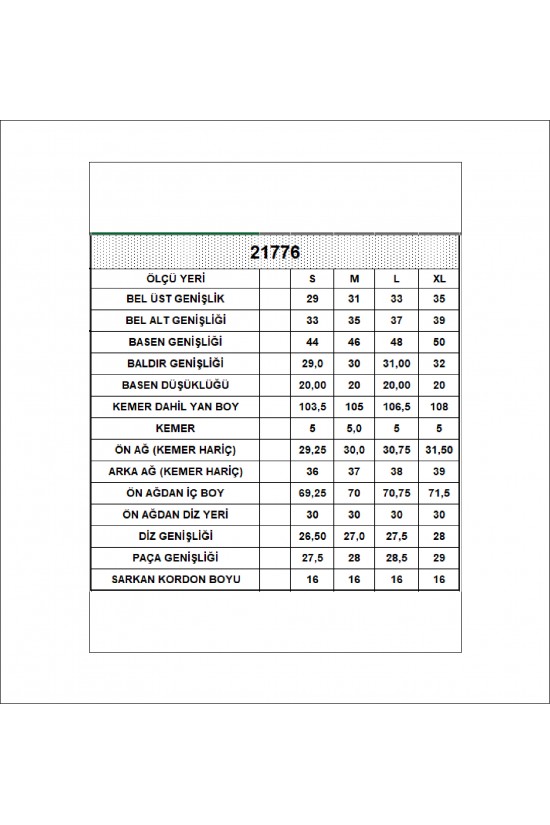 21776 KADIN 3 İP PENYE KOMPAKT ŞARDONLU CEPLİ PAÇASI AÇIK EŞOFMAN PANTOLON 