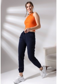 21473  KADIN CEPLİ PAÇASI LAST. 2 İP PANTOLON 