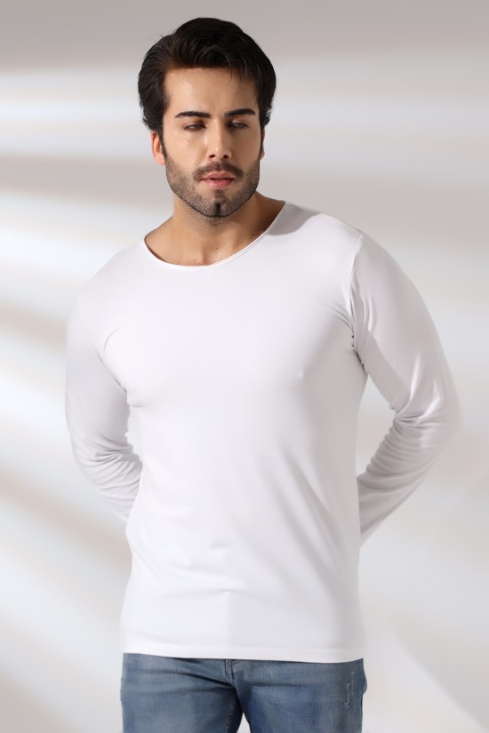 19698 ERKEK REGULAR FİT UZUN KOL PİS V YAKA TSHIRT 19698 ERKEK REGULAR FİT UZUN KOL PİS V YAKA TSHIRT