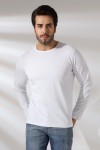 21483 ERKEK REGULAR FİT UZUN KOL BİSİKLET YAKA TSHIRT 21483 ERKEK REGULAR FİT UZUN KOL BİSİKLET YAKA TSHIRT
