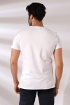 19953 ERKEK REGULAR FİT KISA KOL V YAKA TSHIRT