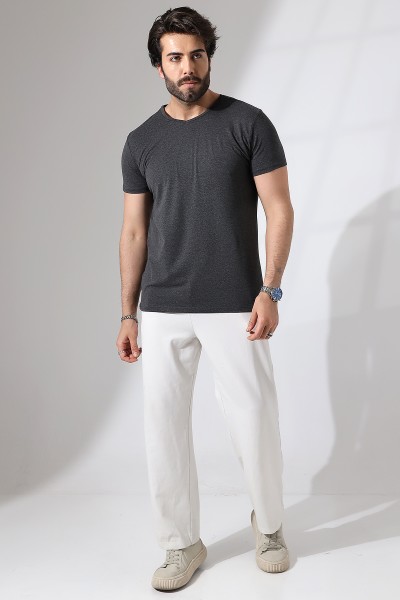 19953 ERKEK REGULAR FİT KISA KOL V YAKA TSHIRT 19953 ERKEK REGULAR FİT KISA KOL V YAKA TSHIRT
