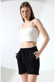 21822 KADIN LYC PENYE KOMPAKT 2 İPLİK CEPLİ PAÇASI KATLAMALI ŞORT 21822 KADIN LYC PENYE KOMPAKT 2 İPLİK CEPLİ PAÇASI KATLAMALI ŞORT