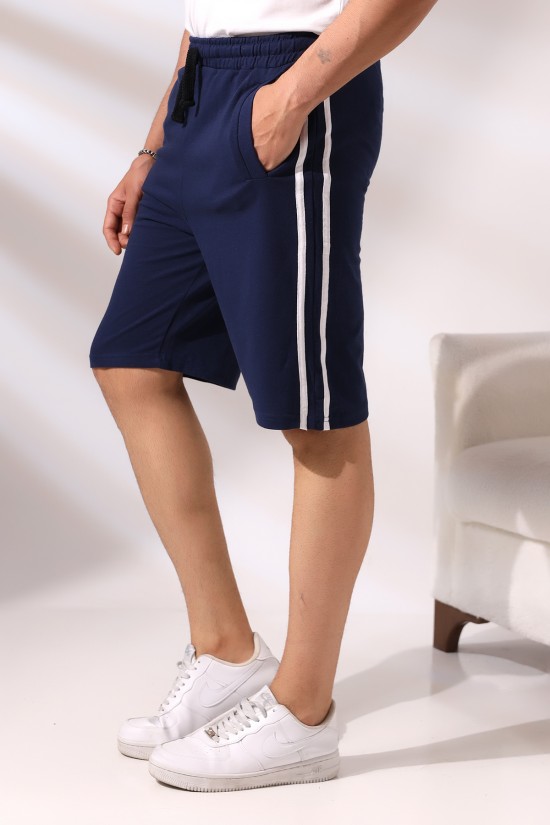 19630 ERKEK FLOTA CEPLİ YANLARI ÇİFT ŞERİTLİ ŞORT 