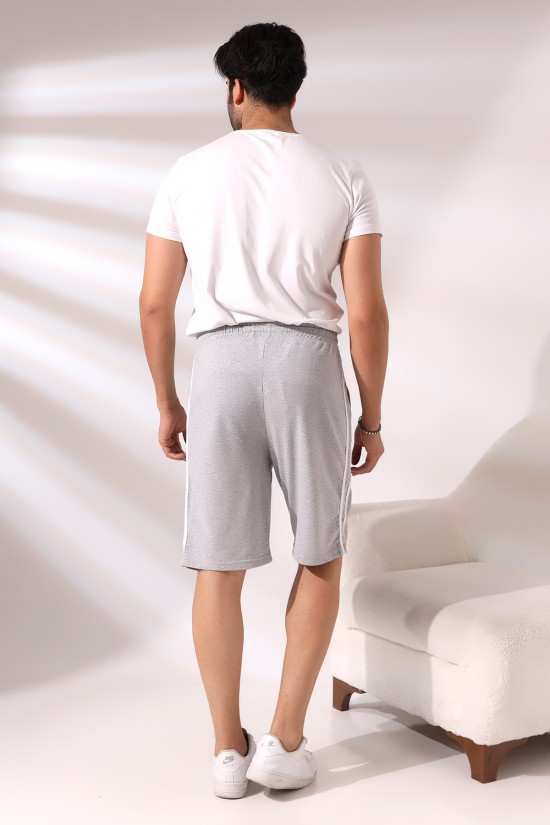 19630 ERKEK FLOTA CEPLİ YANLARI ÇİFT ŞERİTLİ ŞORT 