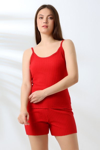 21789  KADIN  ATLET VE ŞORT  7X4 RJN KAŞG.ŞORTLU ATLET TAKIM 