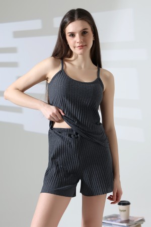 21789  KADIN  ATLET VE ŞORT  7X4 RJN KAŞG.ŞORTLU ATLET TAKIM 