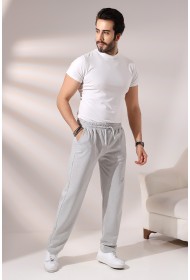 21569  ERKEK 2İP CEPLİ  PAÇASI AÇIK EŞOFMAN PANTOLON 