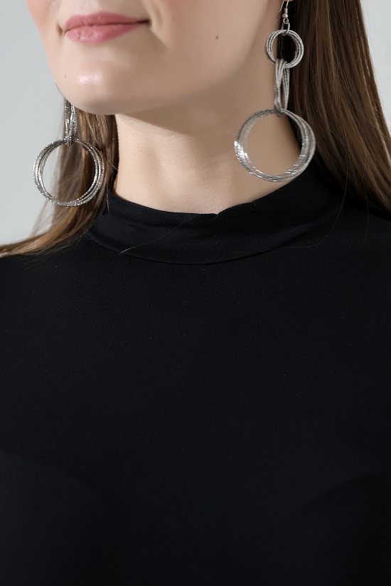 22192 KADIN YARIM BALIKÇI DİKYAKA KISA KOL FULL LYC VSK TSHIRT 