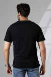 21751  ERKEK BASİC COMFOFRT FİT  KISA KOL BİSİKLET YAKA PAMUKLU TSHIRT 