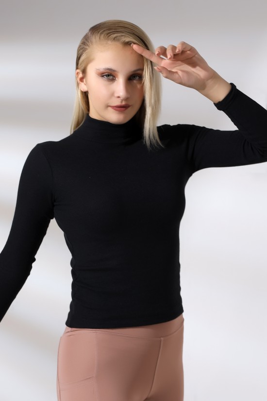 20535 BAYAN YARIM BALIKÇI UZUN KOL 2X2 LYC KAŞG0RSE TSHIRT 20535 BAYAN YARIM BALIKÇI UZUN KOL 2X2 LYC KAŞG0RSE TSHIRT