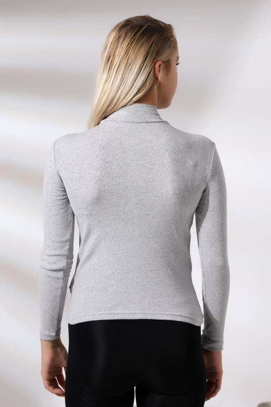 20535  BAYAN YARIM BALIKÇI UZUN KOL 2X2 LYC KAŞG0RSE TSHIRT 