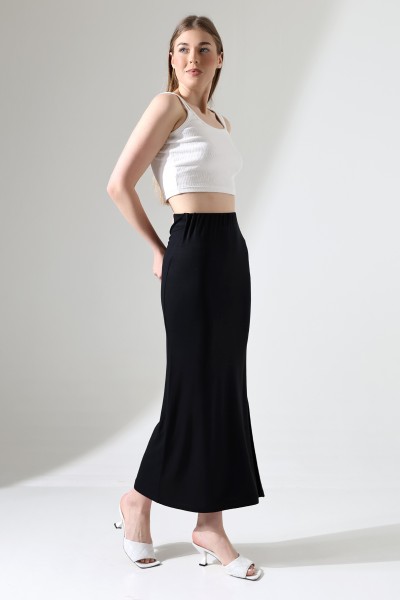 21921 KADIN FULL LYC VSKRİBANA TEK YIRTMAÇLI UZUN ETEK 21921 KADIN FULL LYC VSKRİBANA TEK YIRTMAÇLI UZUN ETEK