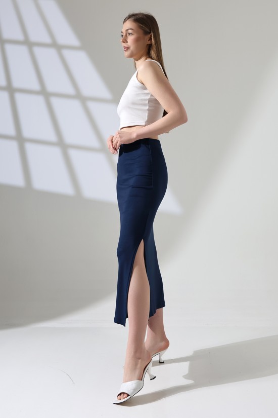 21921 KADIN FULL LYC VSKRİBANA TEK YIRTMAÇLI UZUN ETEK 21921 KADIN FULL LYC VSKRİBANA TEK YIRTMAÇLI UZUN ETEK